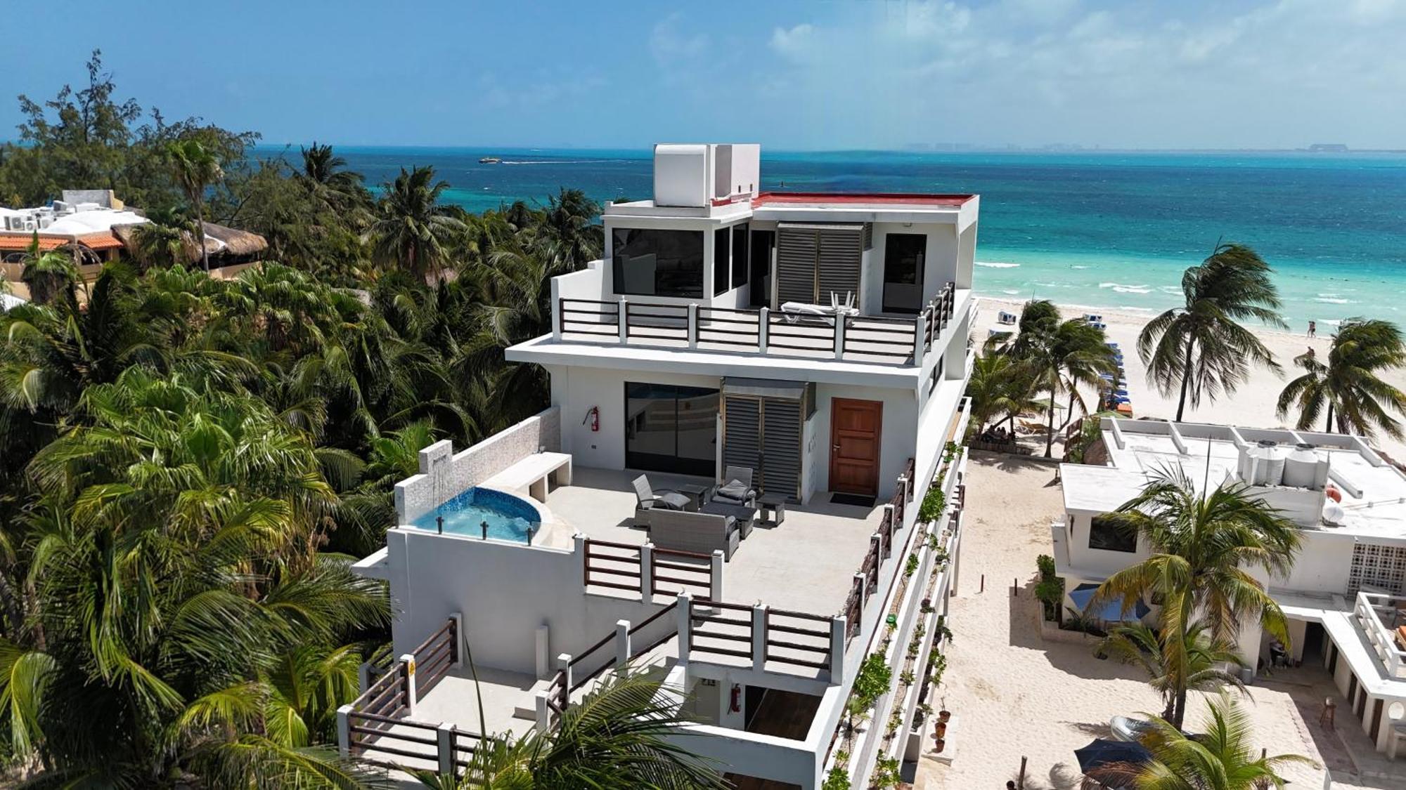 Cuxos Hotel Beachfront Isla Mujeres Eksteriør billede